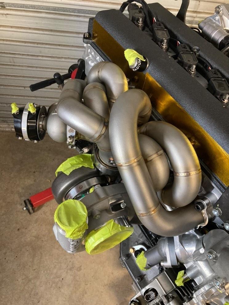 1JZ-GTE VVTi 純正位置マニホールド
