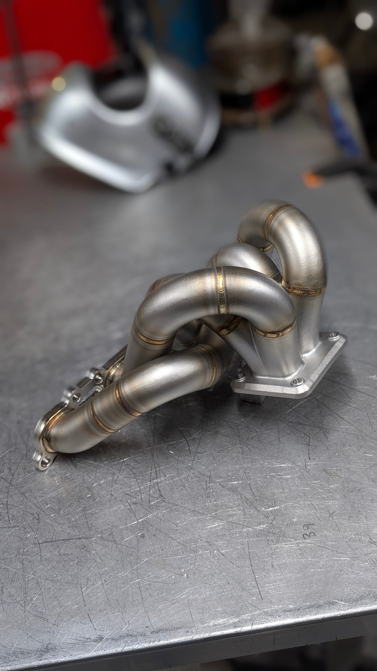 SR20 T4 Low Mount Divided Manifold