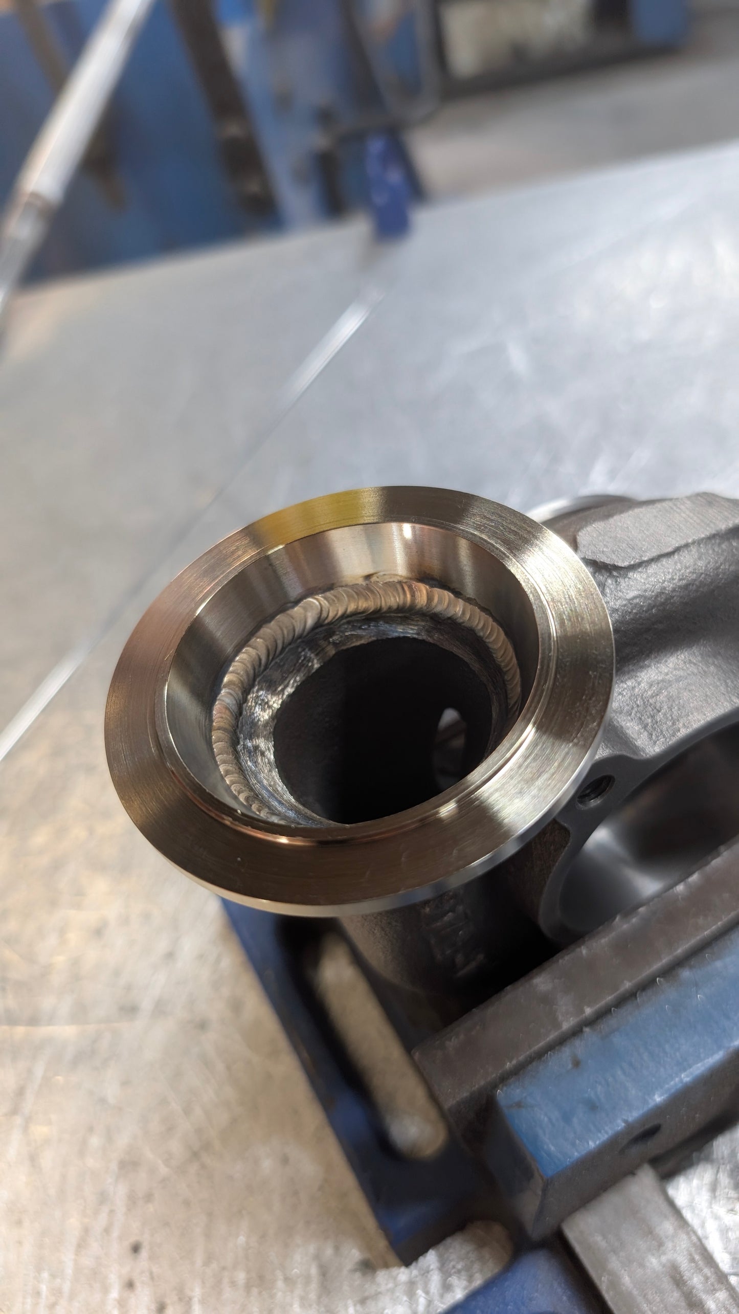 TD06 Vband flange conversion