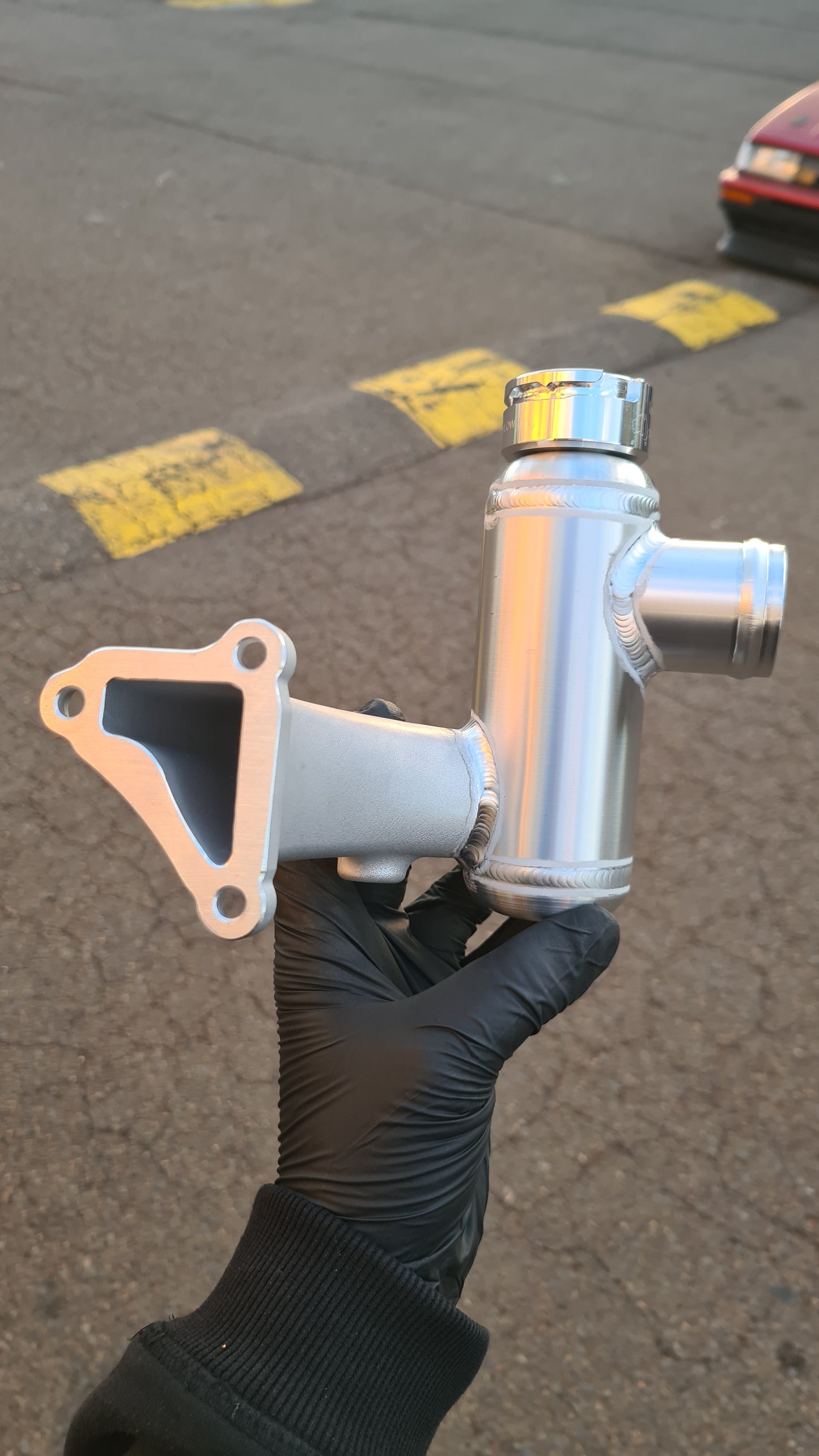 SR20 インラインヘッダータンク
