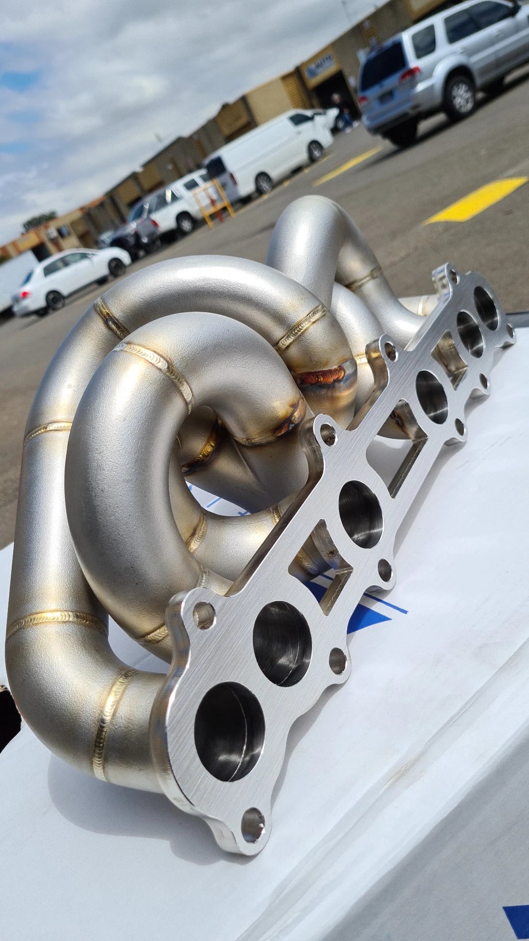 1JZ-GTE VVTi 純正位置マニホールド