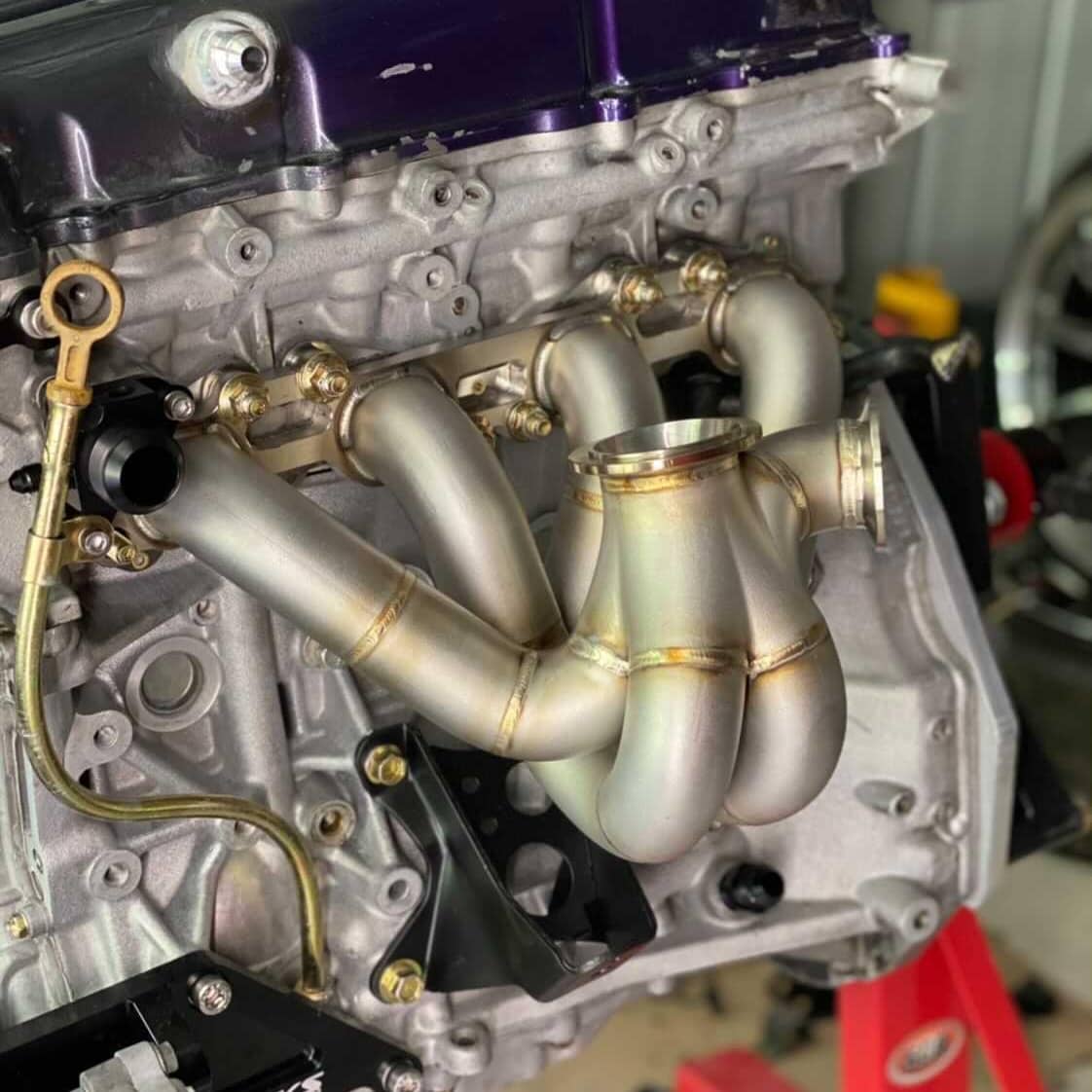 SR20 ハイマウントマニホールド