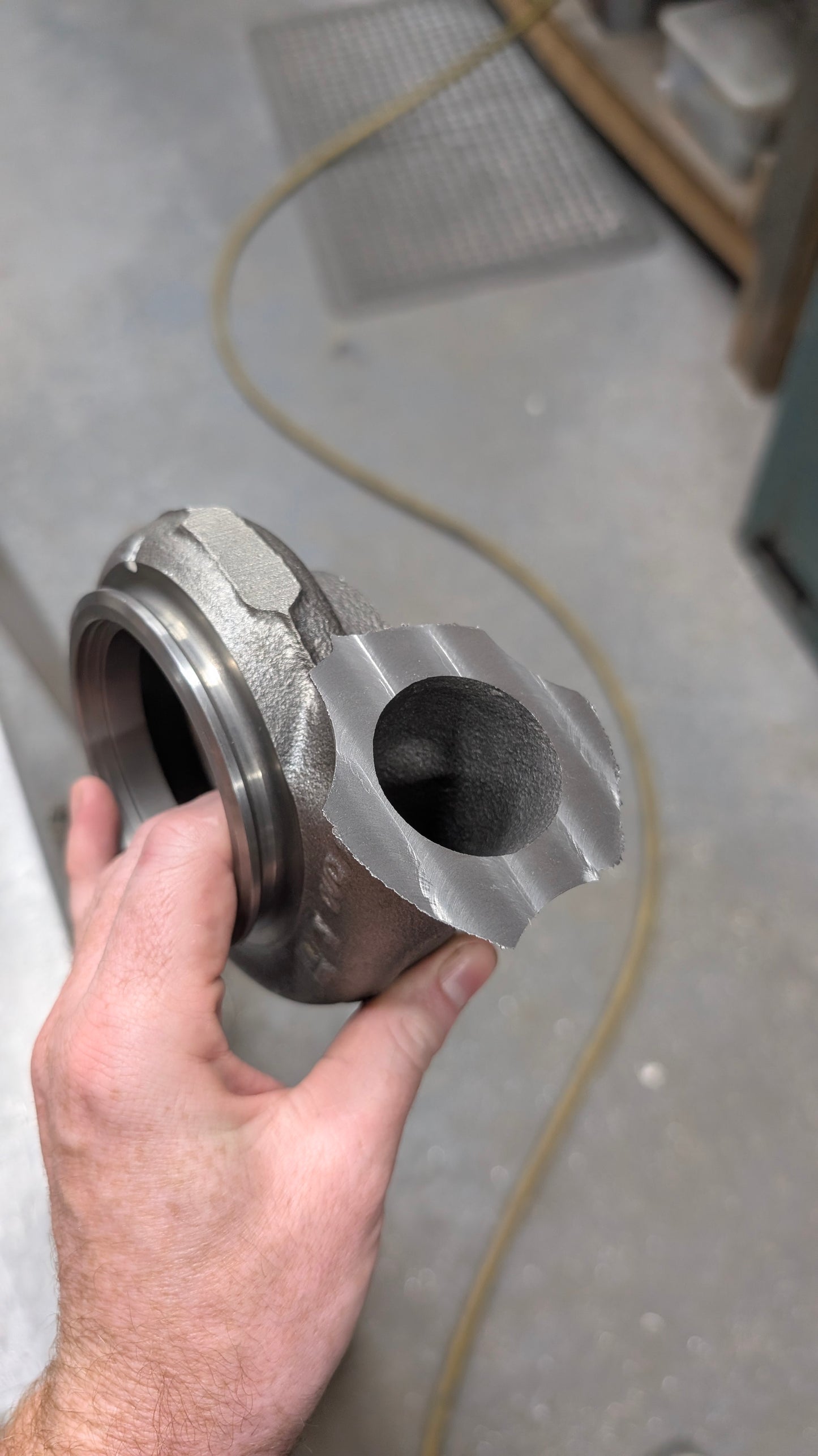 TD06 Vband flange conversion