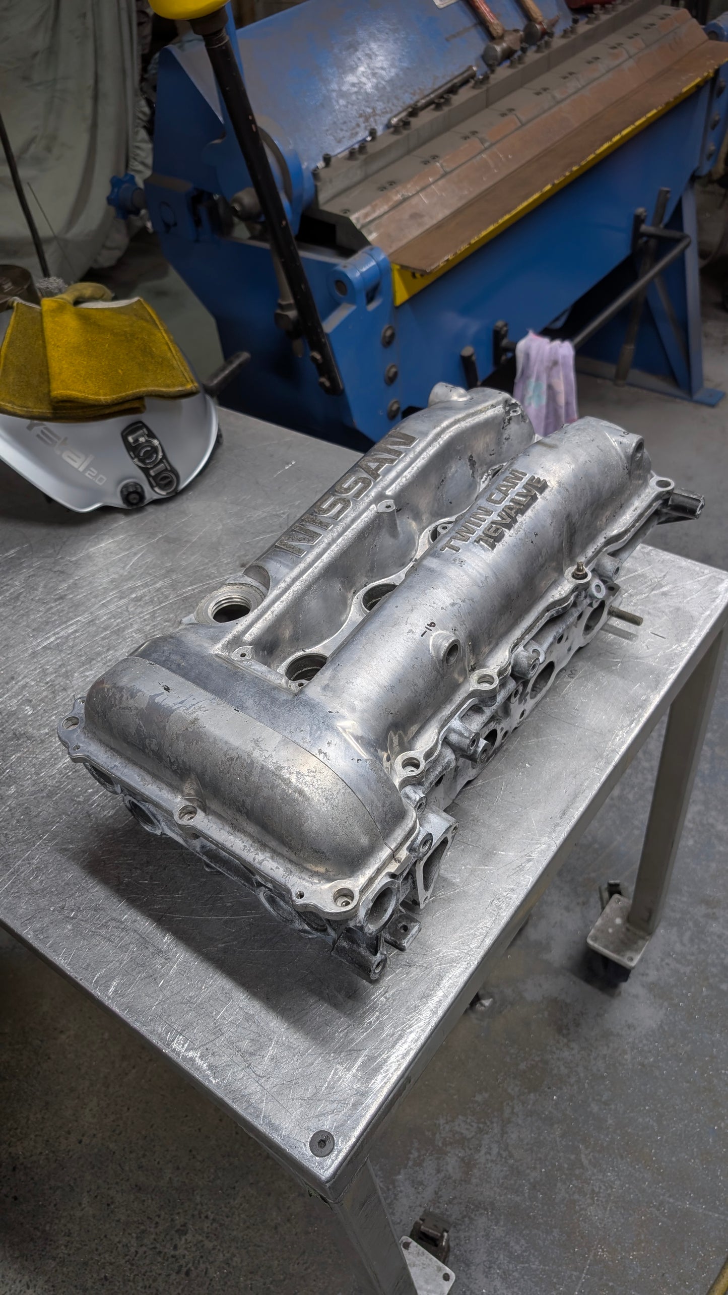 SR20 Hybrid Cam Cover Modification