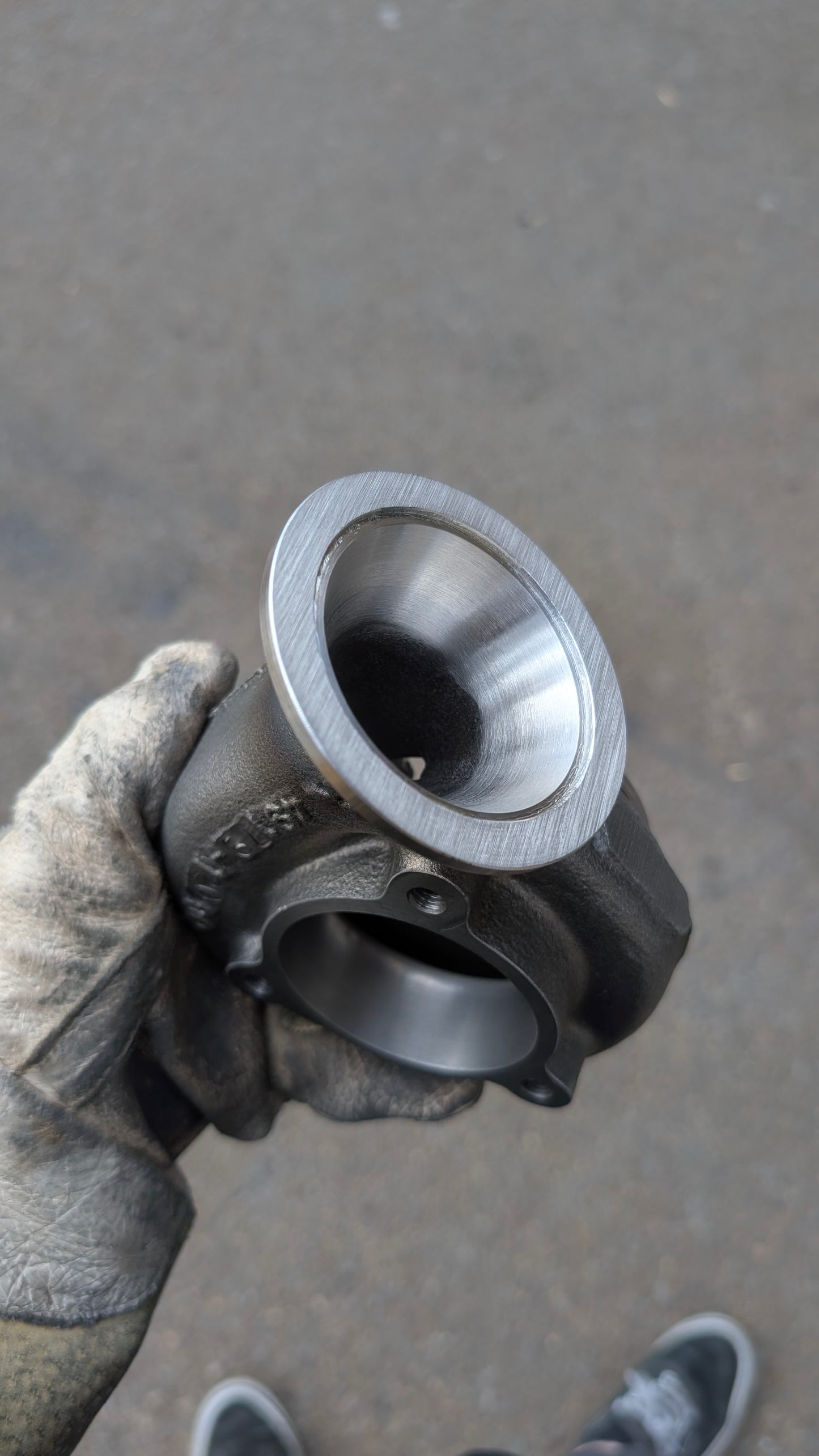 TD06 Vband flange conversion
